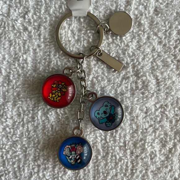 SDZWA X BRITTO Multicolor Animal Enamel Keyring Keychain - Picture 7 of 10